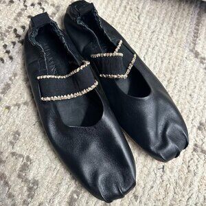 Ulla Johnson Black Flats